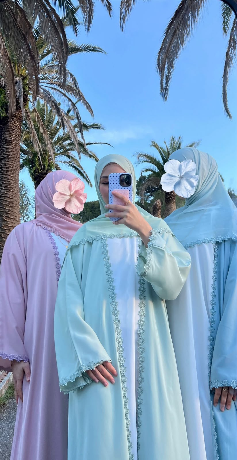Floral Abaya
